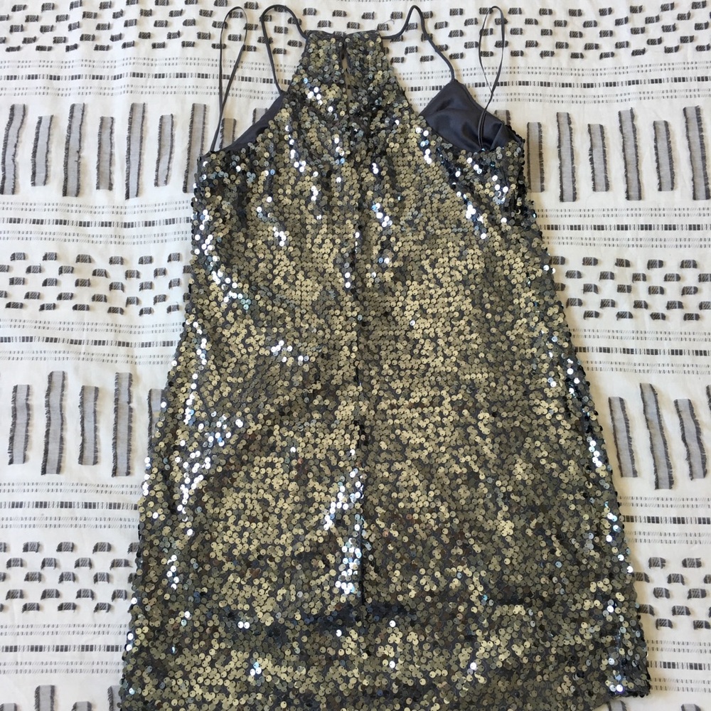 Sequined Mini Dress - image 2